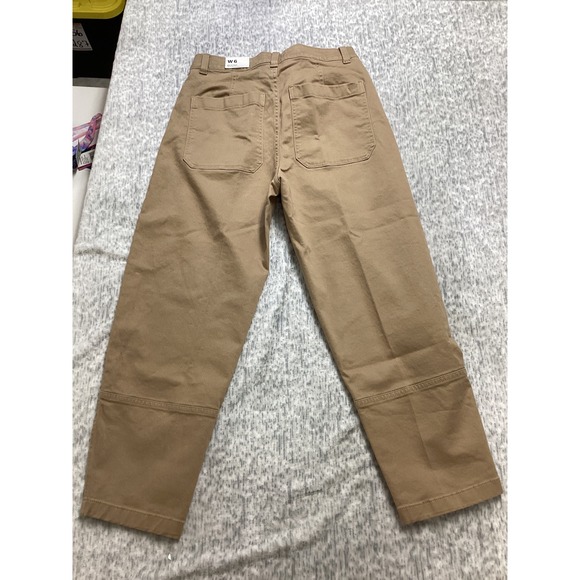 Alpine Design Womens Barrel Pant Sahara Sand High Rise Crop Tan ADW24905 Size 6 - Picture 5 of 5